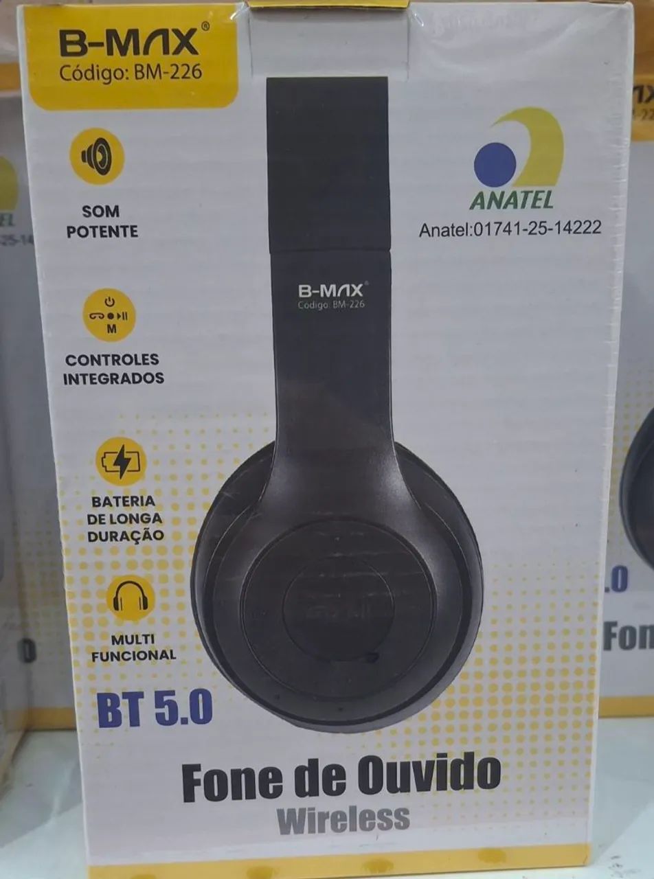 Fone de ouvido wireless Bluetooth B-max BT 5.0 B-max Bluetooth 
