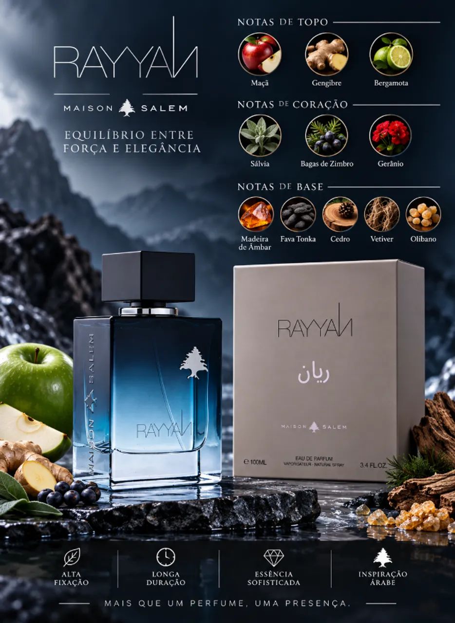 Maison Salem Rayyan EDP 100ml - Foto 3