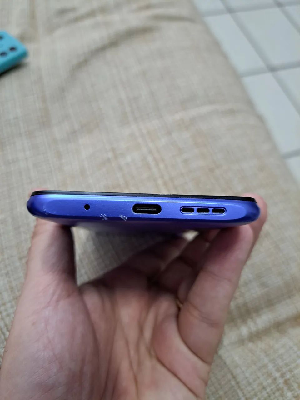 Smartphone Redmi 9T Azul Usado - Foto 4