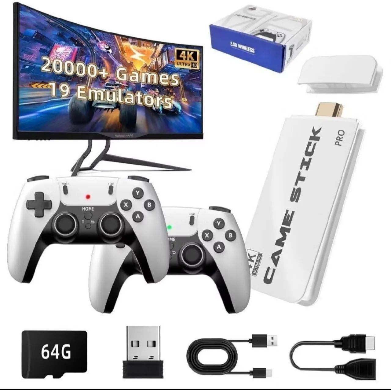 Videogame/Console Retrô (Game Striker) com 2000 jogos. - Foto 3