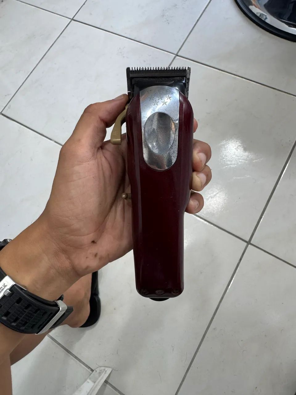 Máquina de cortar cabelo Magic clip sem fio