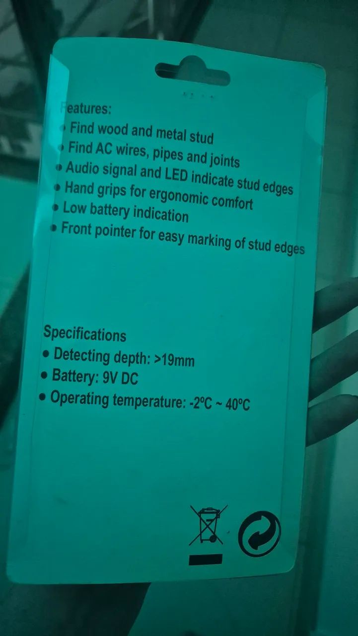 Detector de barreiras da parede  - Foto 2
