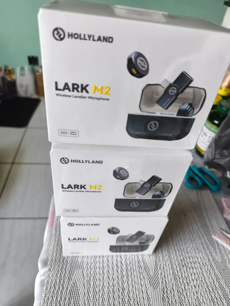 Microfone holyylande lark m2