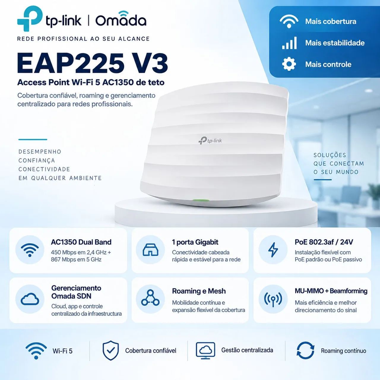 Kit TP-Link Omada Completo, Gateway + Switch PoE + 2 Access Points - Foto 5