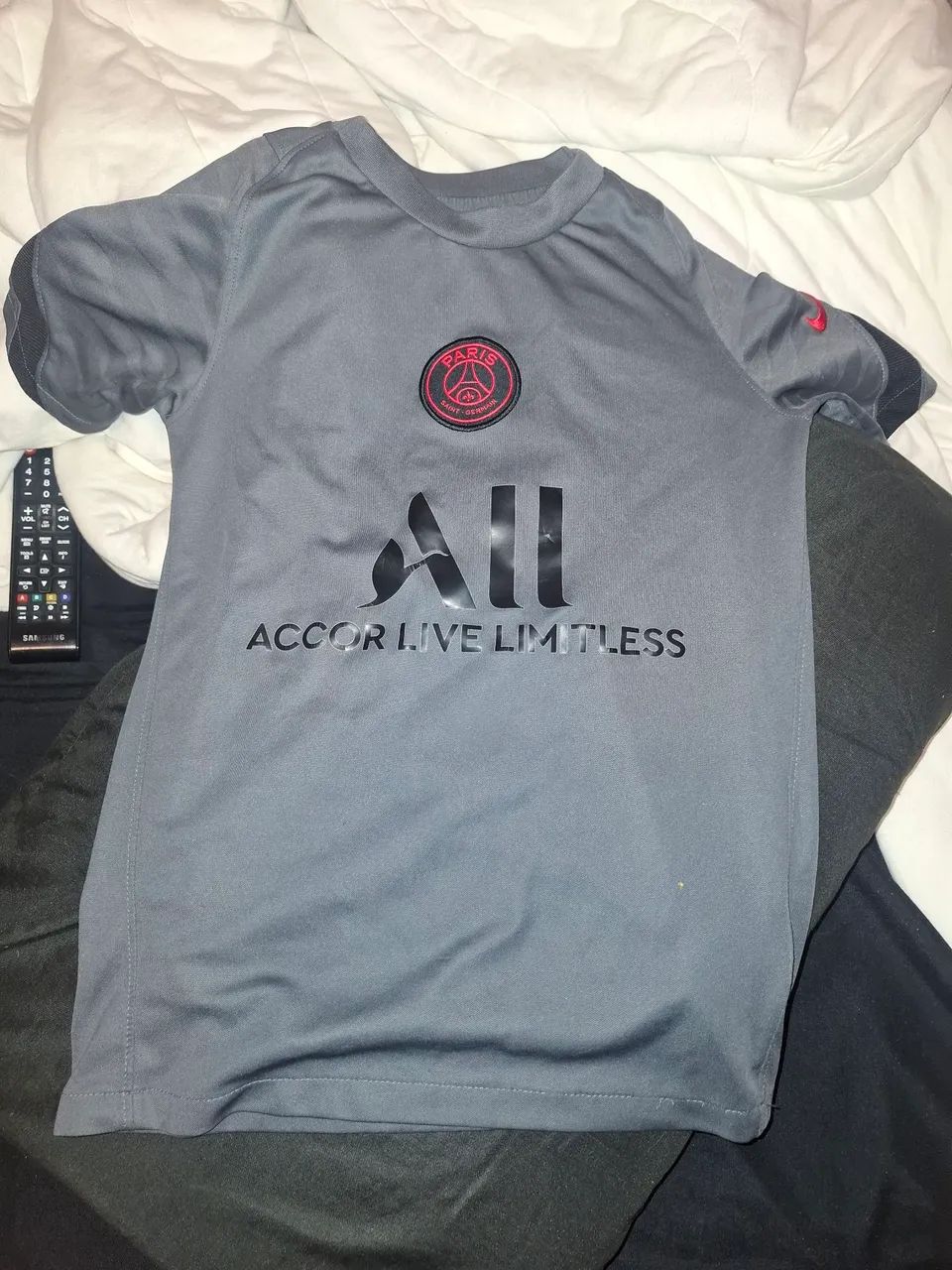 Camisa paris saint germain 12 anos
