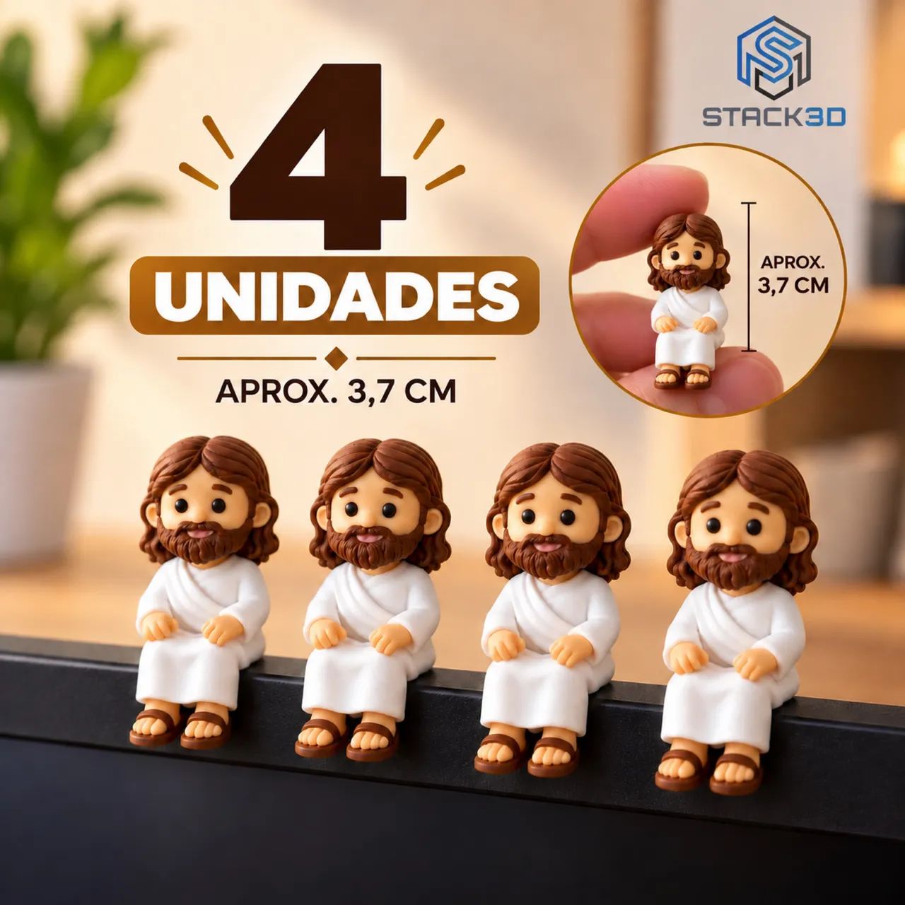 Miniatura Jesus Cristo 3D - Foto 5