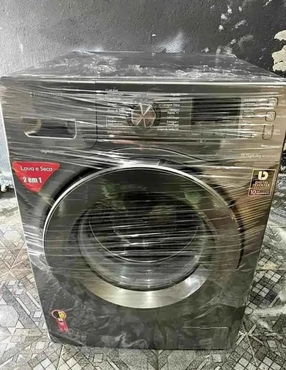 Lava e seca de inox