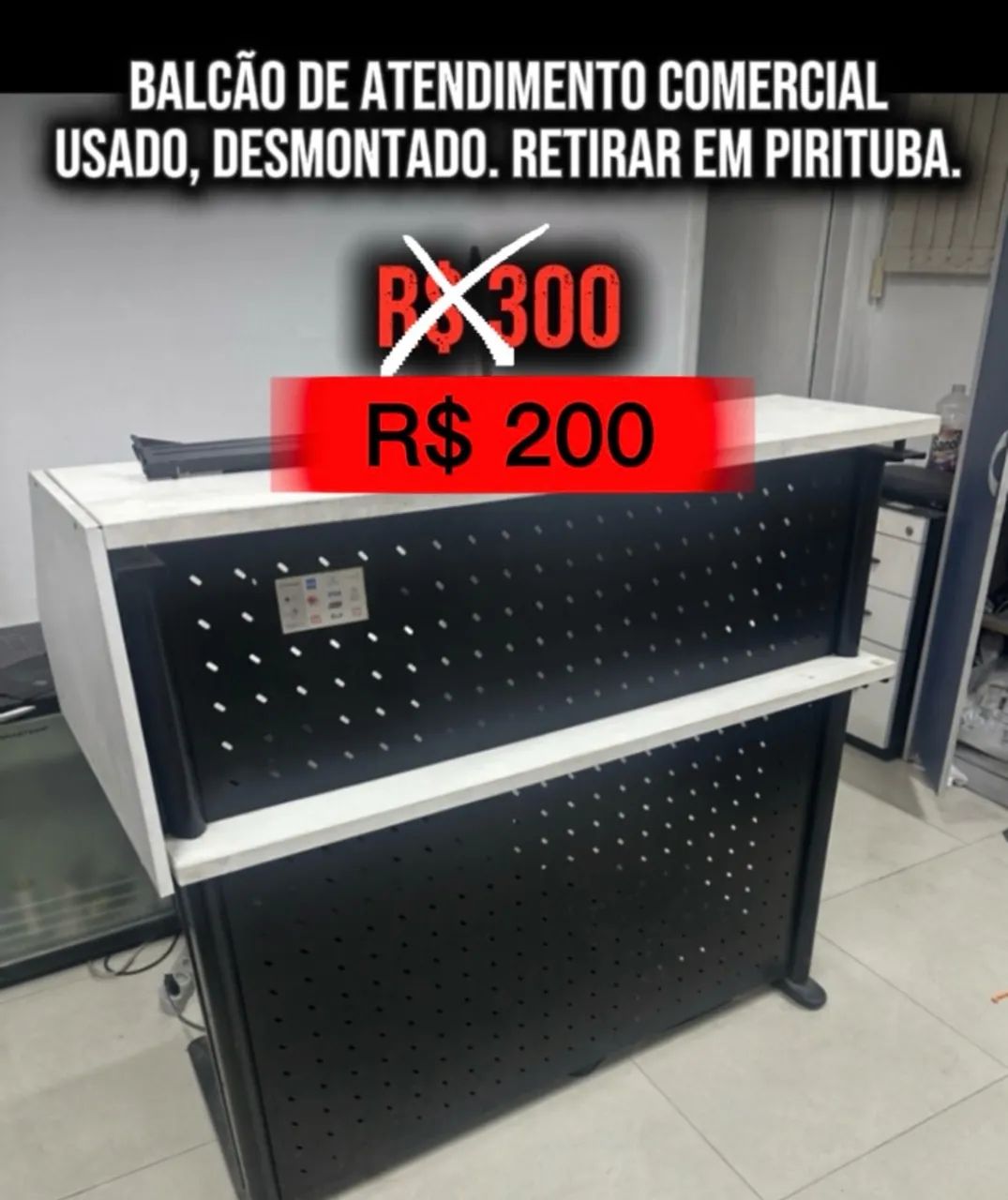 Balcão de negócios 