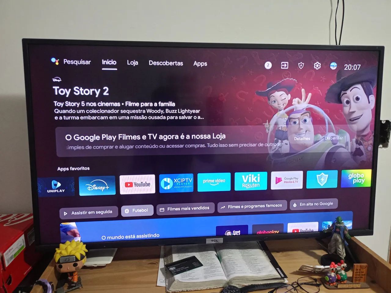 tv smart TCL 44 polegadas 