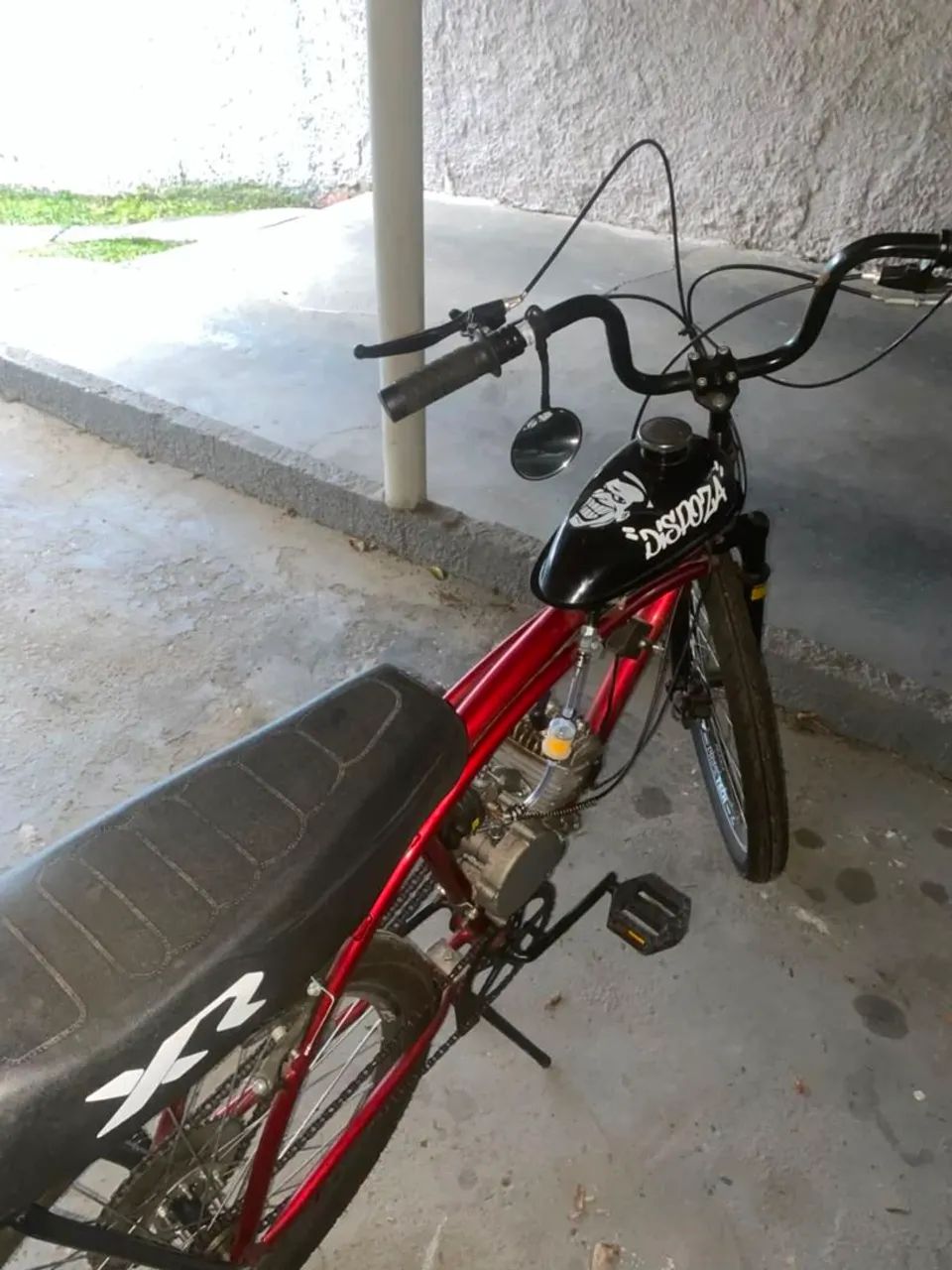 Bicicleta motorizada 80cc