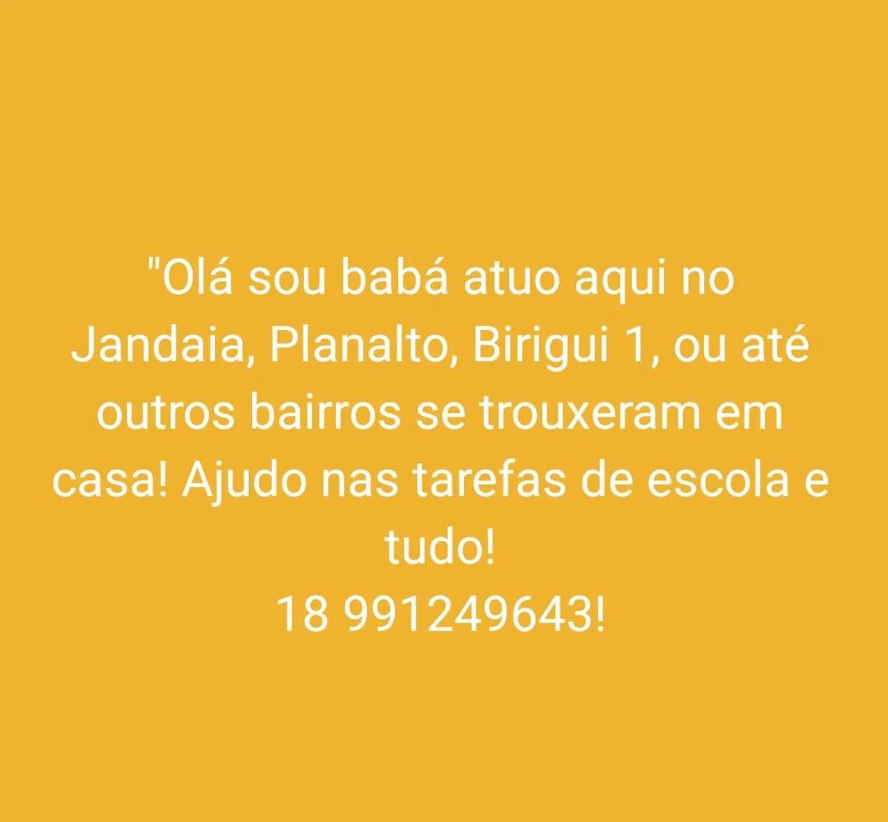 Sou babá 
