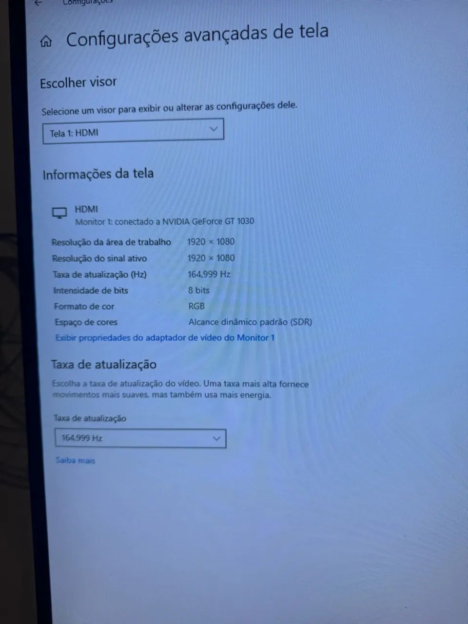 Vendo monitor gamer 