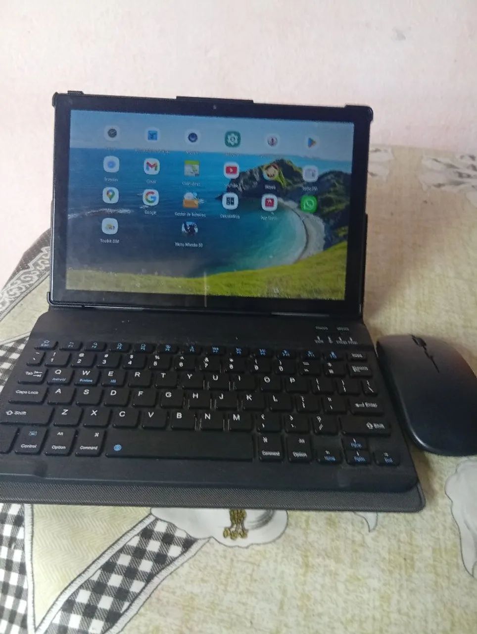 Tablet coolvo com teclado e mouse no precinho R$:650,00 - Foto 2