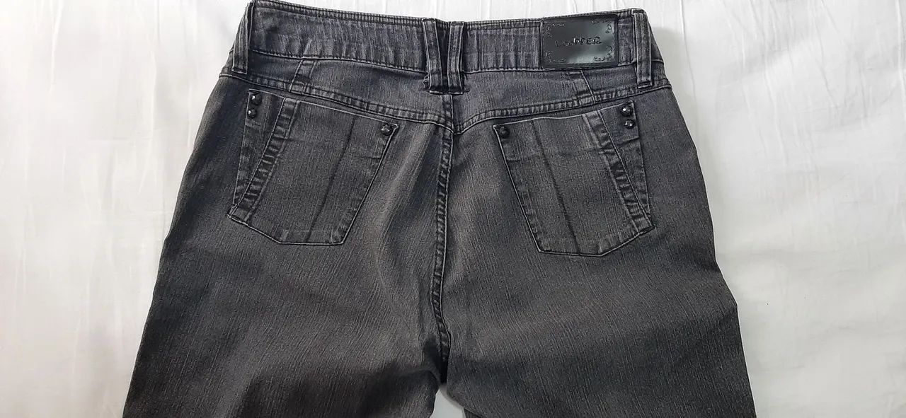 Calça jeans cinza Loopper 48 - Foto 2