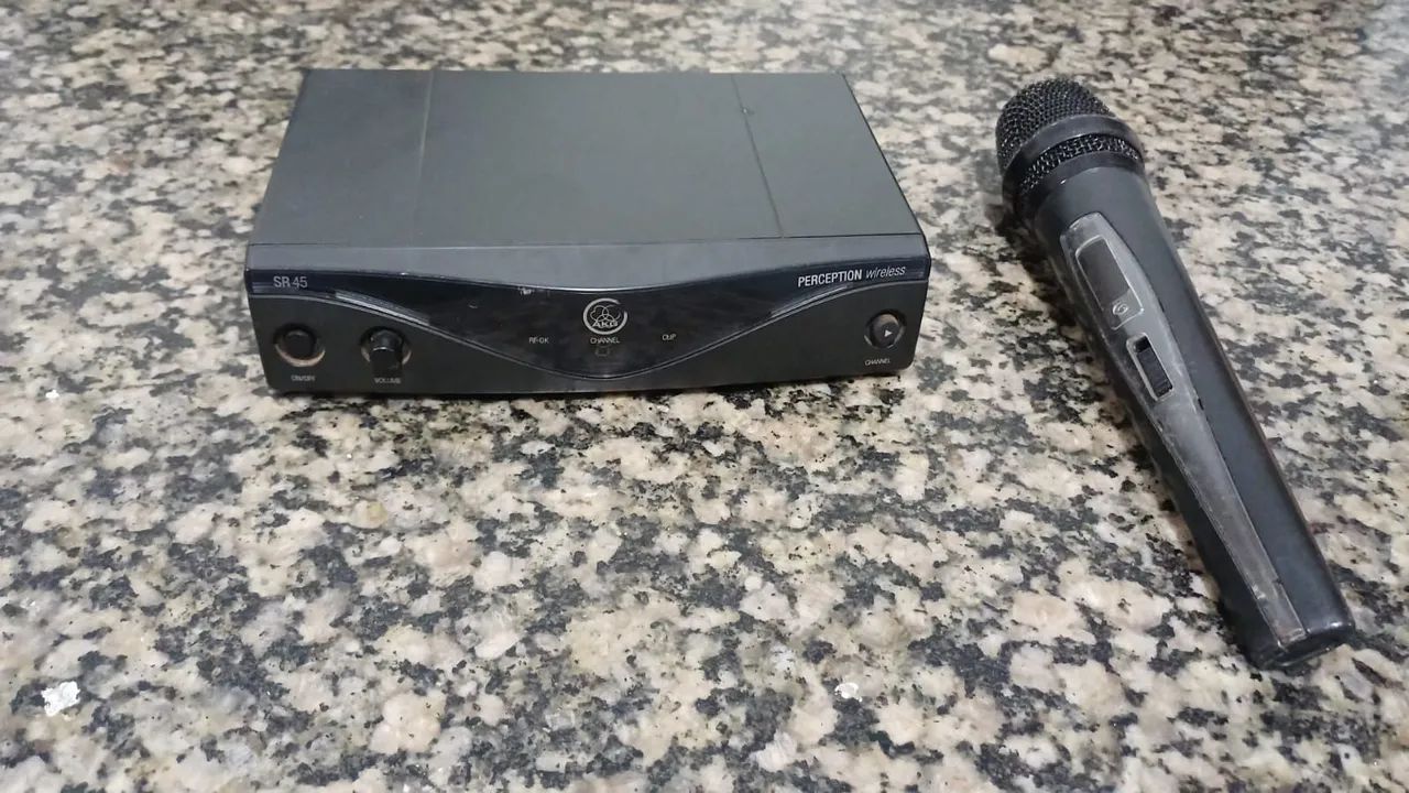 Microfone agk digital sem fio  - Foto 2