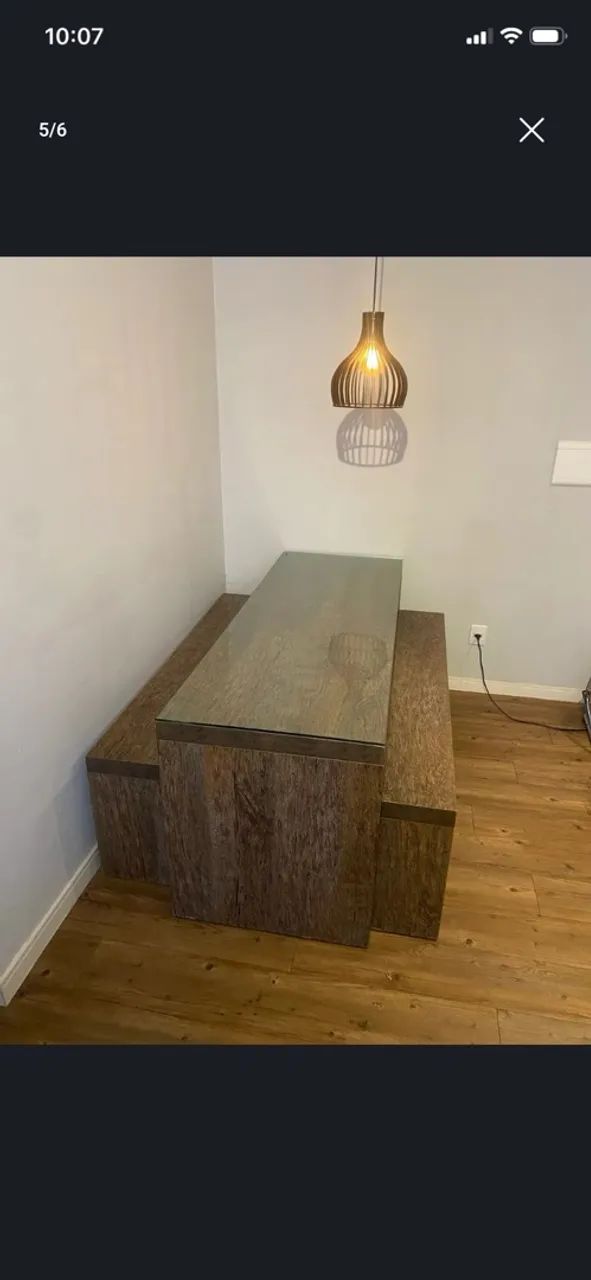 Mesa gourmet 180 X 65 cm (MDF) - Foto 2