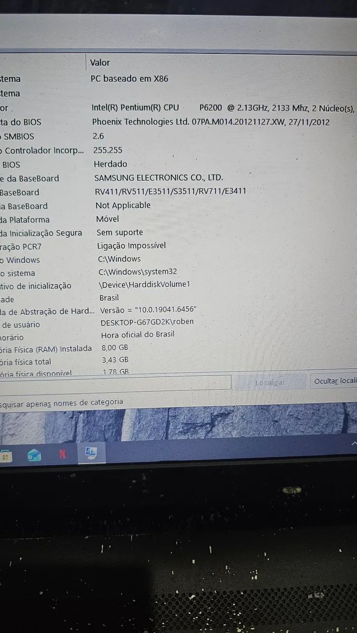 Notebook Samsung 8 GB de RAM  SSD - Foto 4