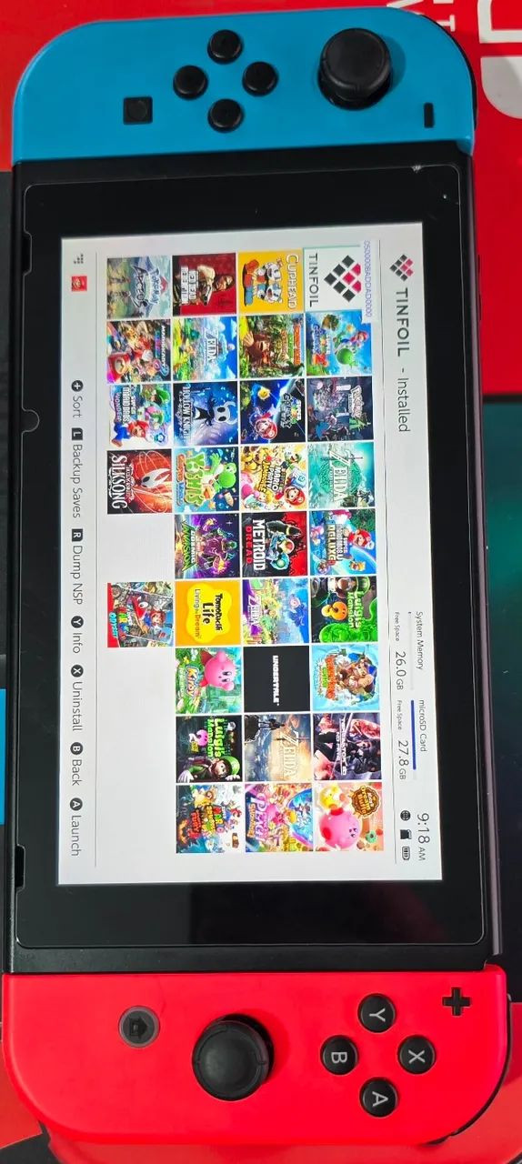Nintendo Switch V2 - Desbloqueado  - Foto 3