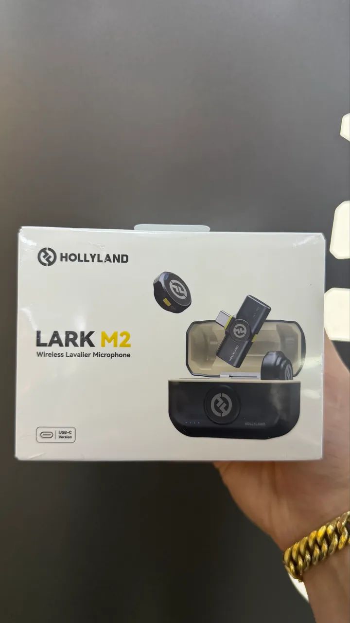 Microfone Lapela HOLLYLAND Usb-C (Produto NOVO)