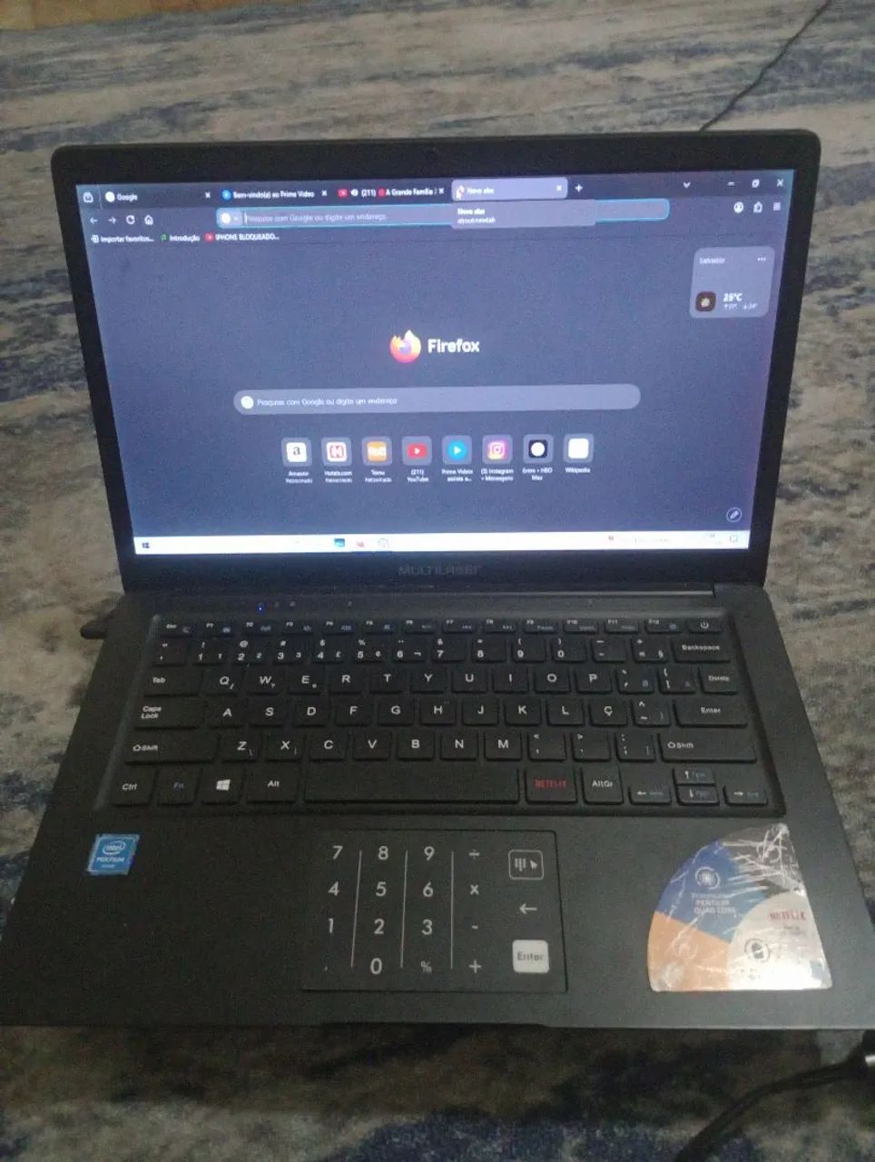 Notebook Multilaser 
