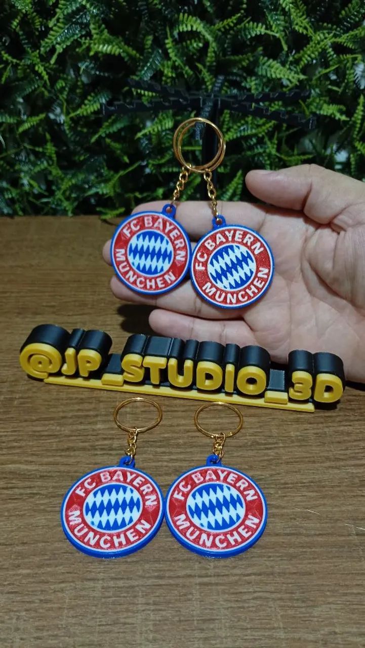 Kit 4 chaveiros do Bayern München - Foto 3