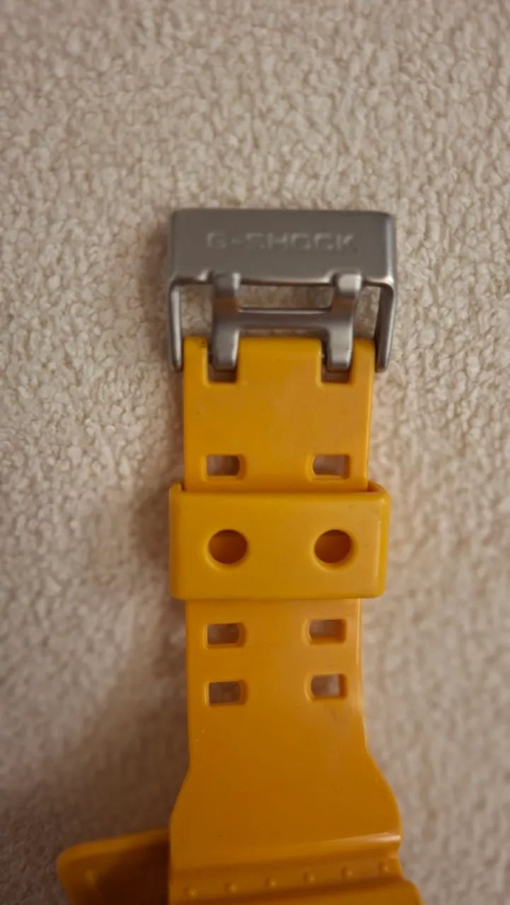 Relógio Casio G-shock Amarelo raro original GA100A - Foto 4
