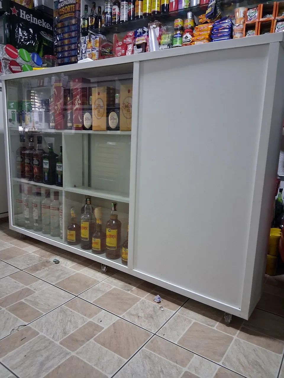 Balcão expositor