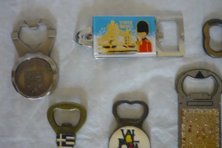 Abridores De Garrafas Tema Turismo E Outros São 8 Peças Leia Descrição - Foto 2
