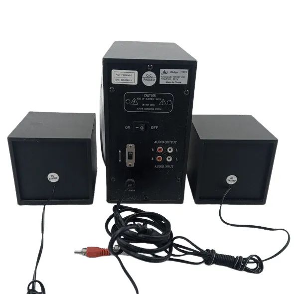 CONJUNTO DE CAIXAS DE SOM + SUBWOOFER - USADO  - Foto 5