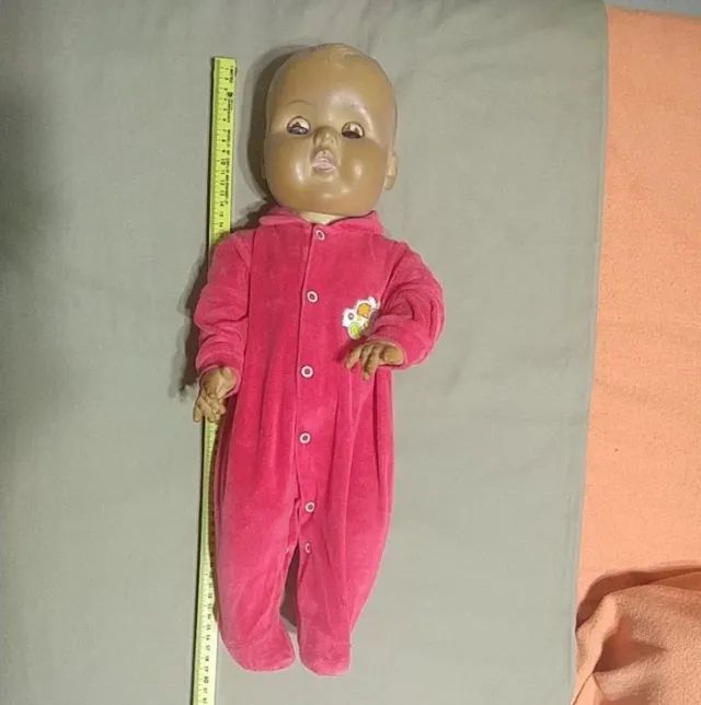 Boneca Antiga Estrela 58 cm Vintage Bebê Clássico Colecionador - Foto 5