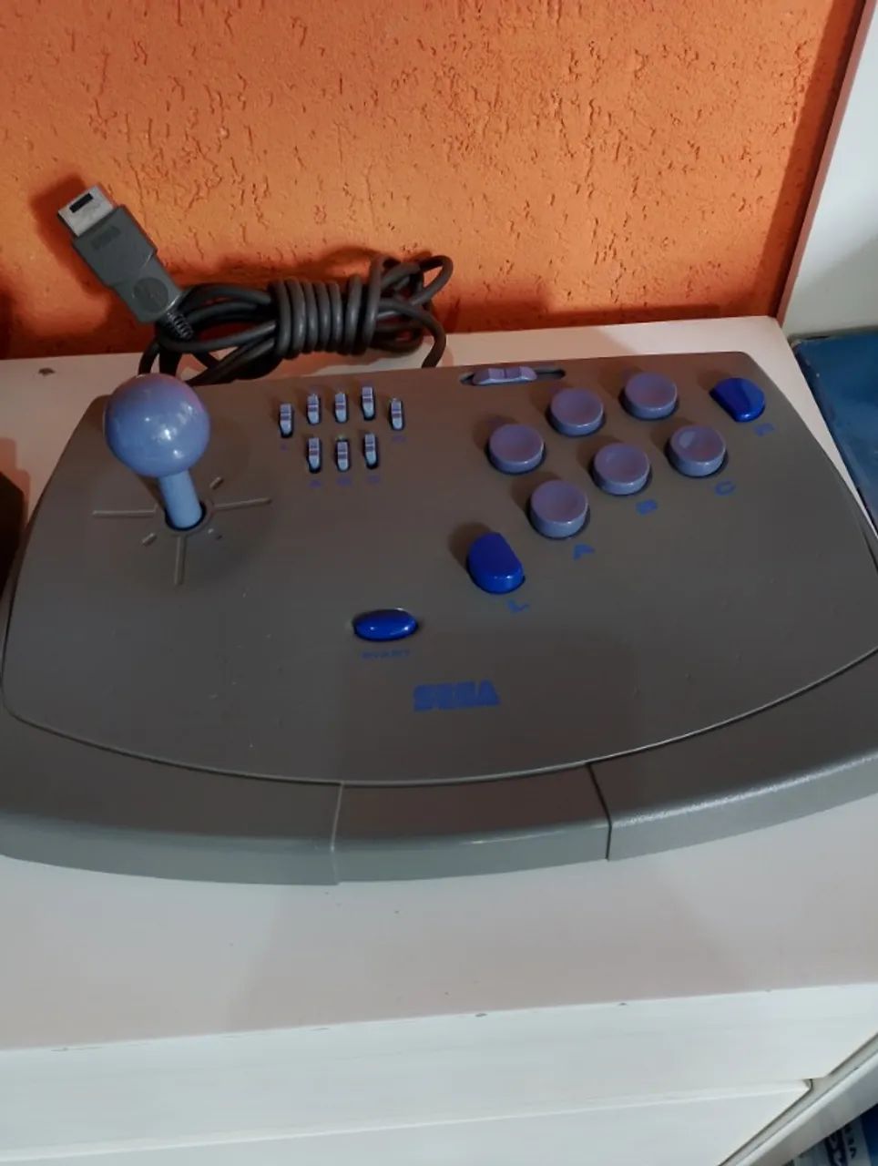 CONTROLE SEGA SATURN ARCADE EM ESTADO DE NOVO... SÃO PAULO ZL - Foto 3