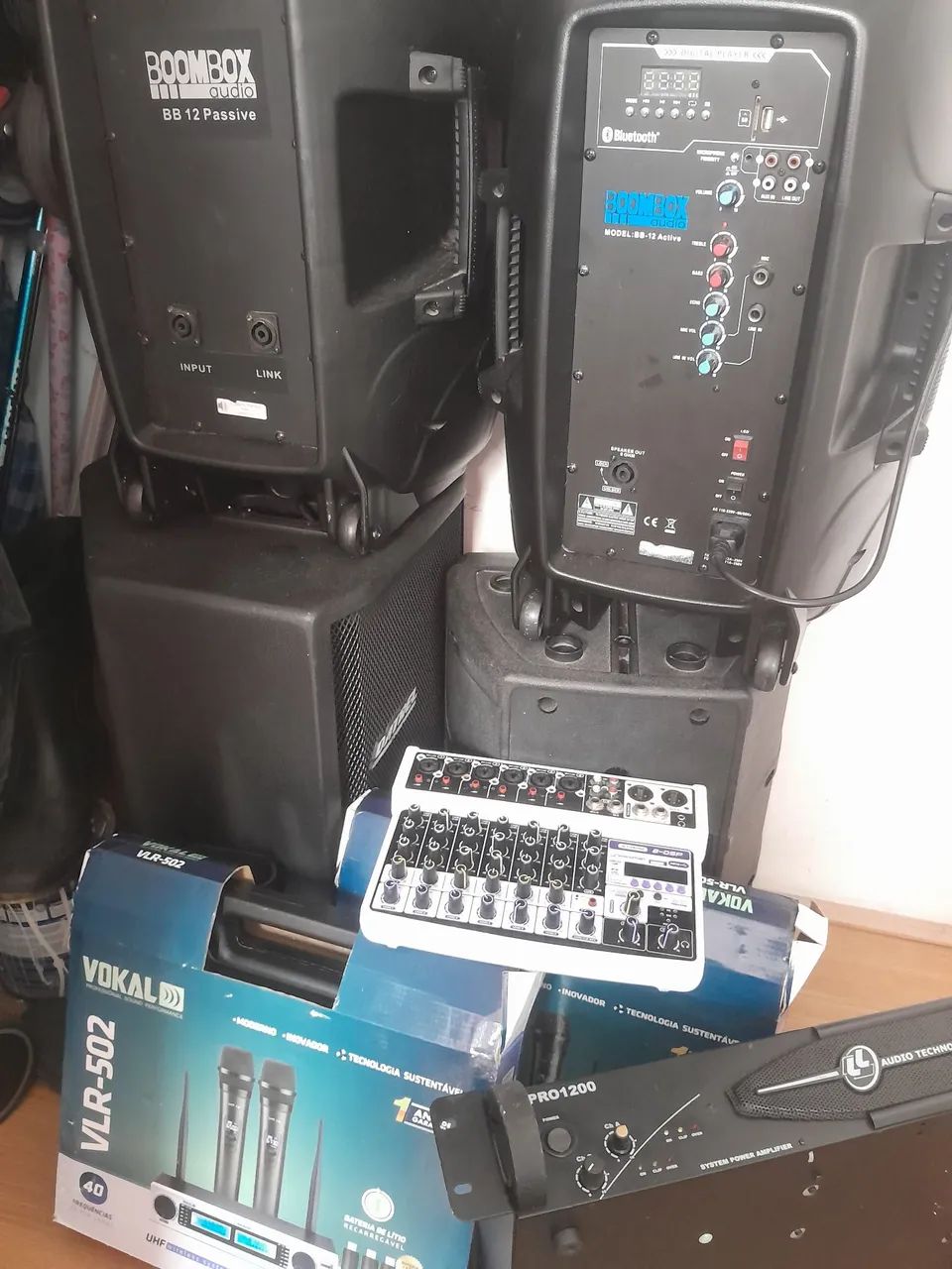 Equipamento de som 