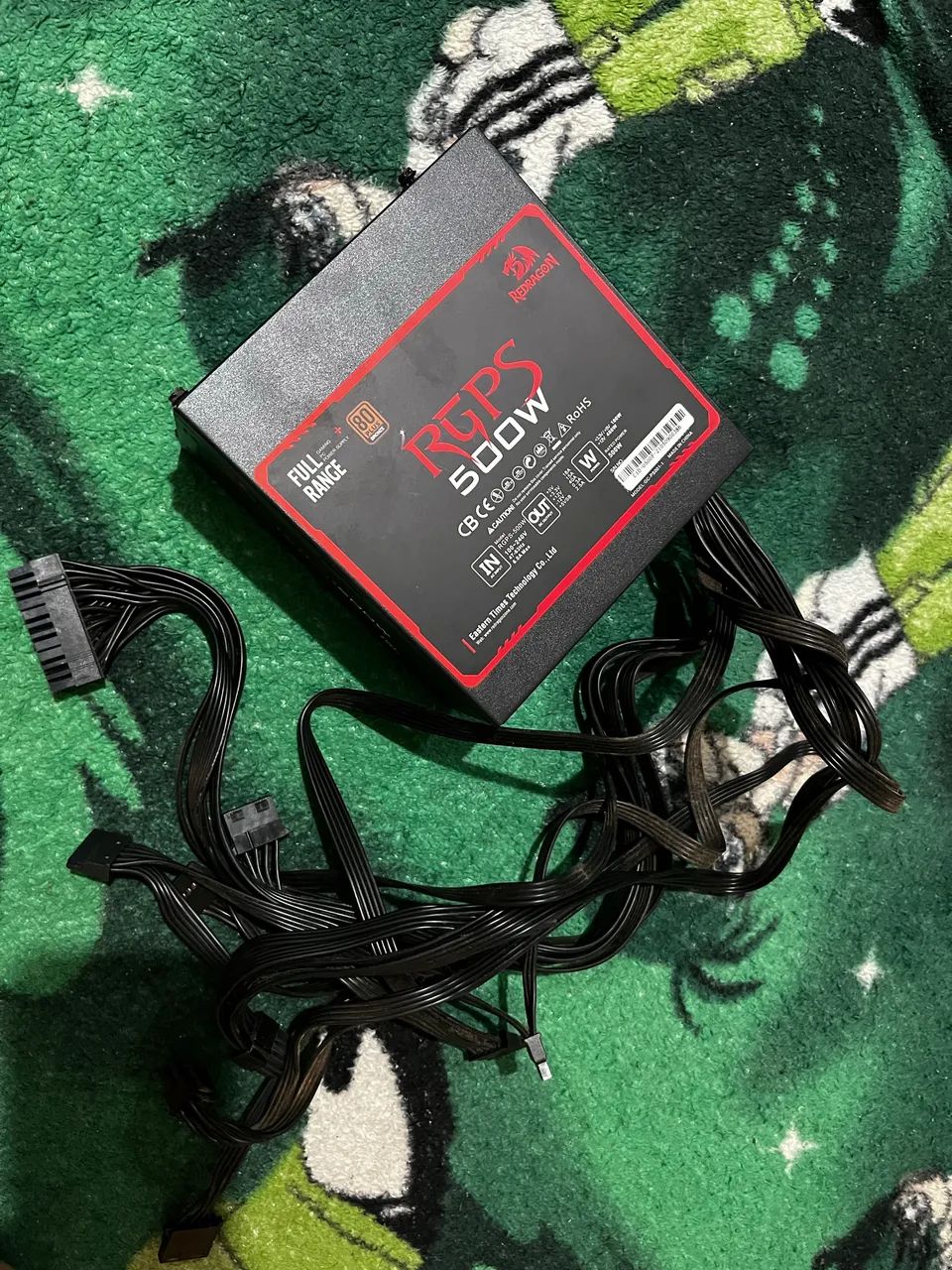 Fonte 500w RPS 80 plus bronze redragon 