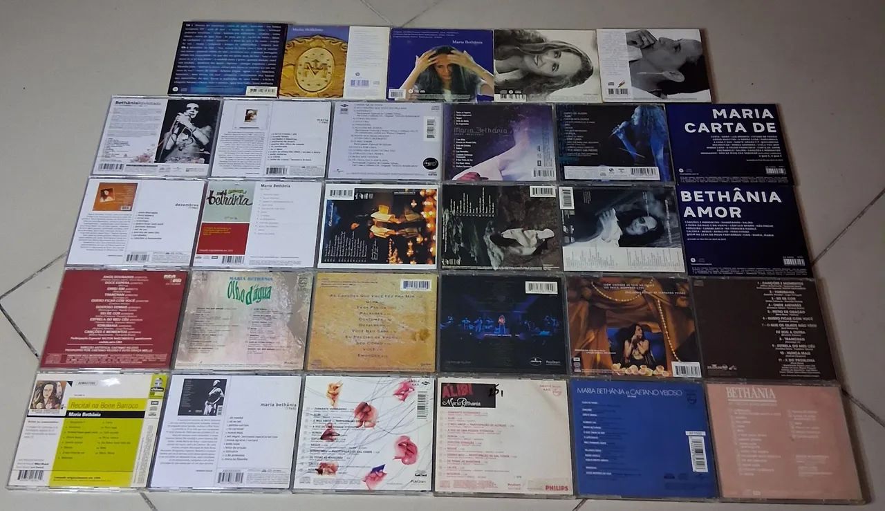 CD Maria Betânia Lote com 29 Discos - Foto 2