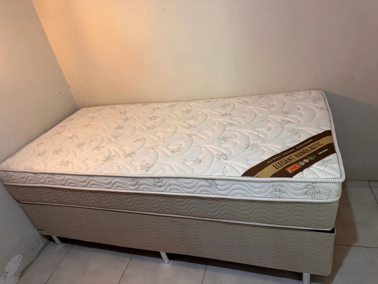 Cama box Ortobom solteiro