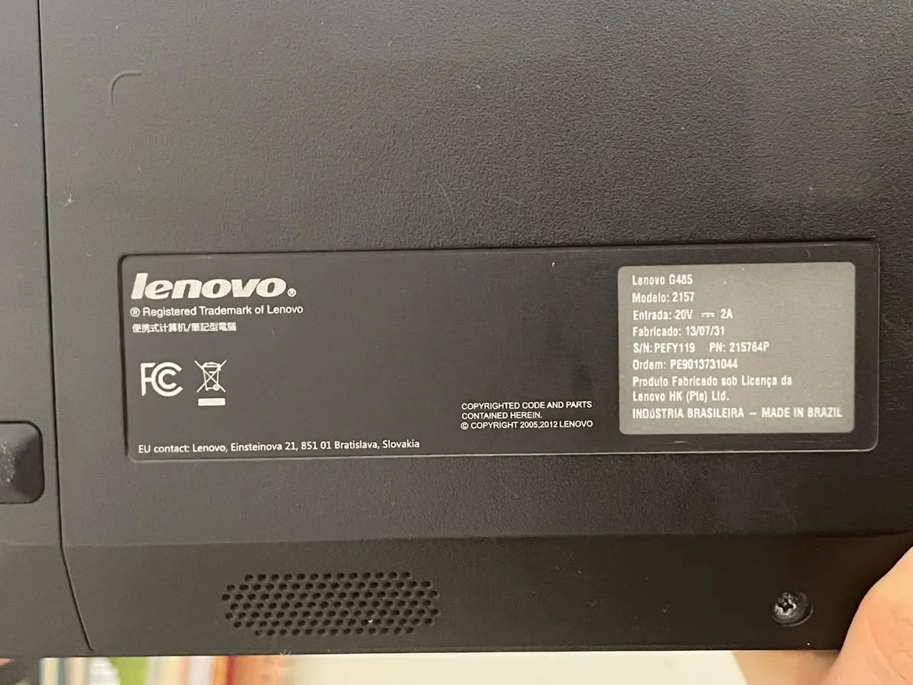 Notebook Lenovo G485 - Foto 3