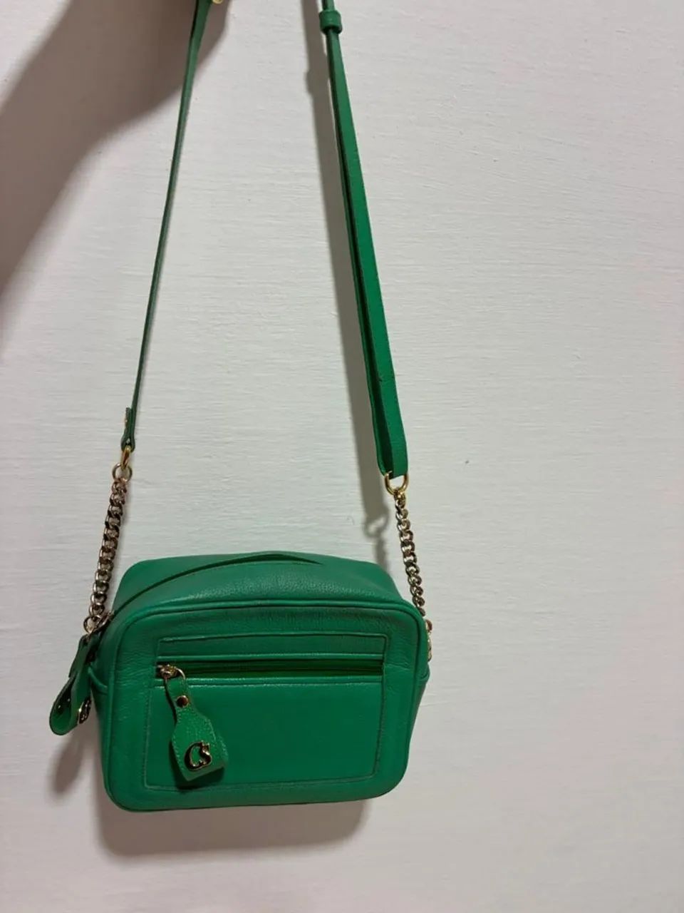 Bolsa de Couro Legitimo Carmen Steffens