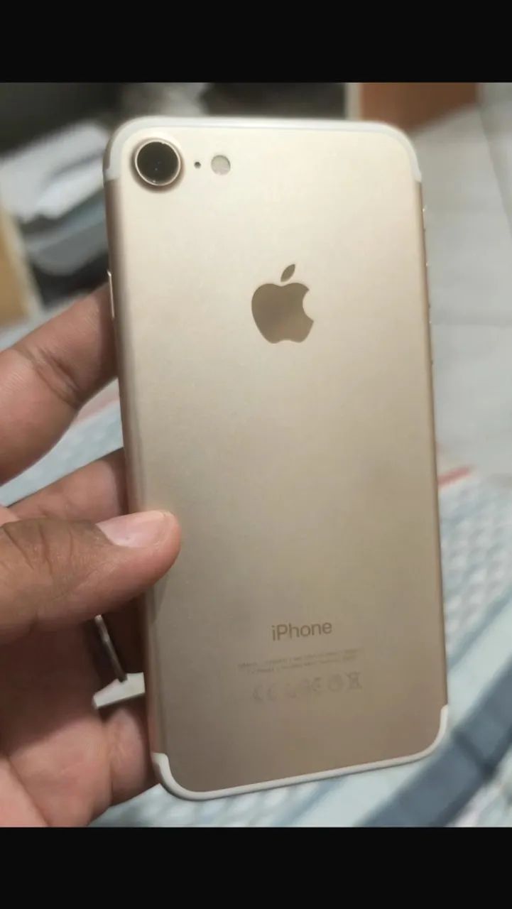 iPhone 7 32GB Dourado | Câmera OK - Só botão home não funciona - Foto 3