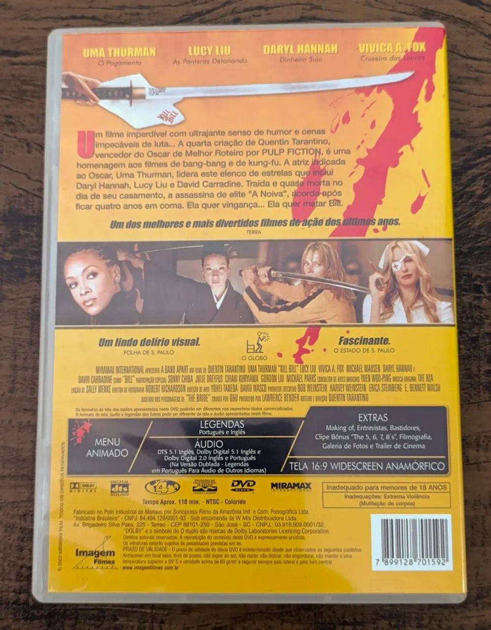 DVD Kill Bill Vol.1 - Foto 2