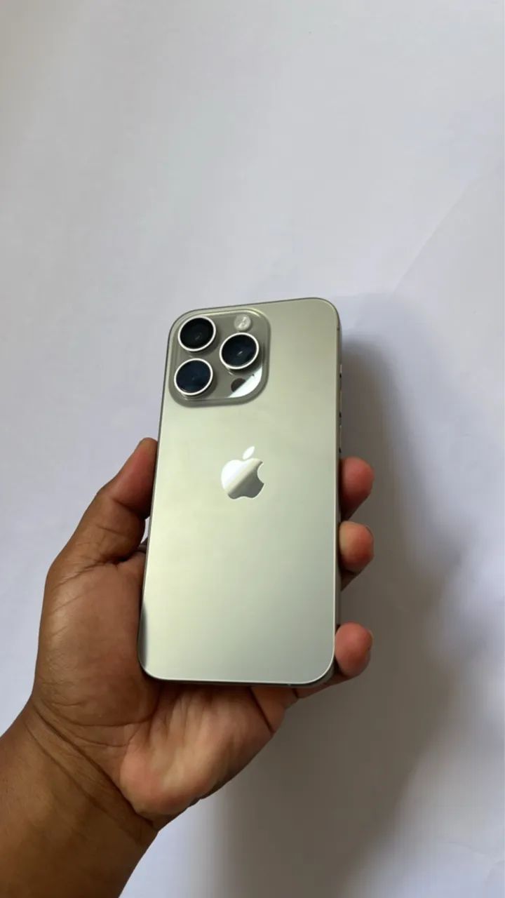 15 Pro 128gb Natural titanium bateria 95%? - Foto 2