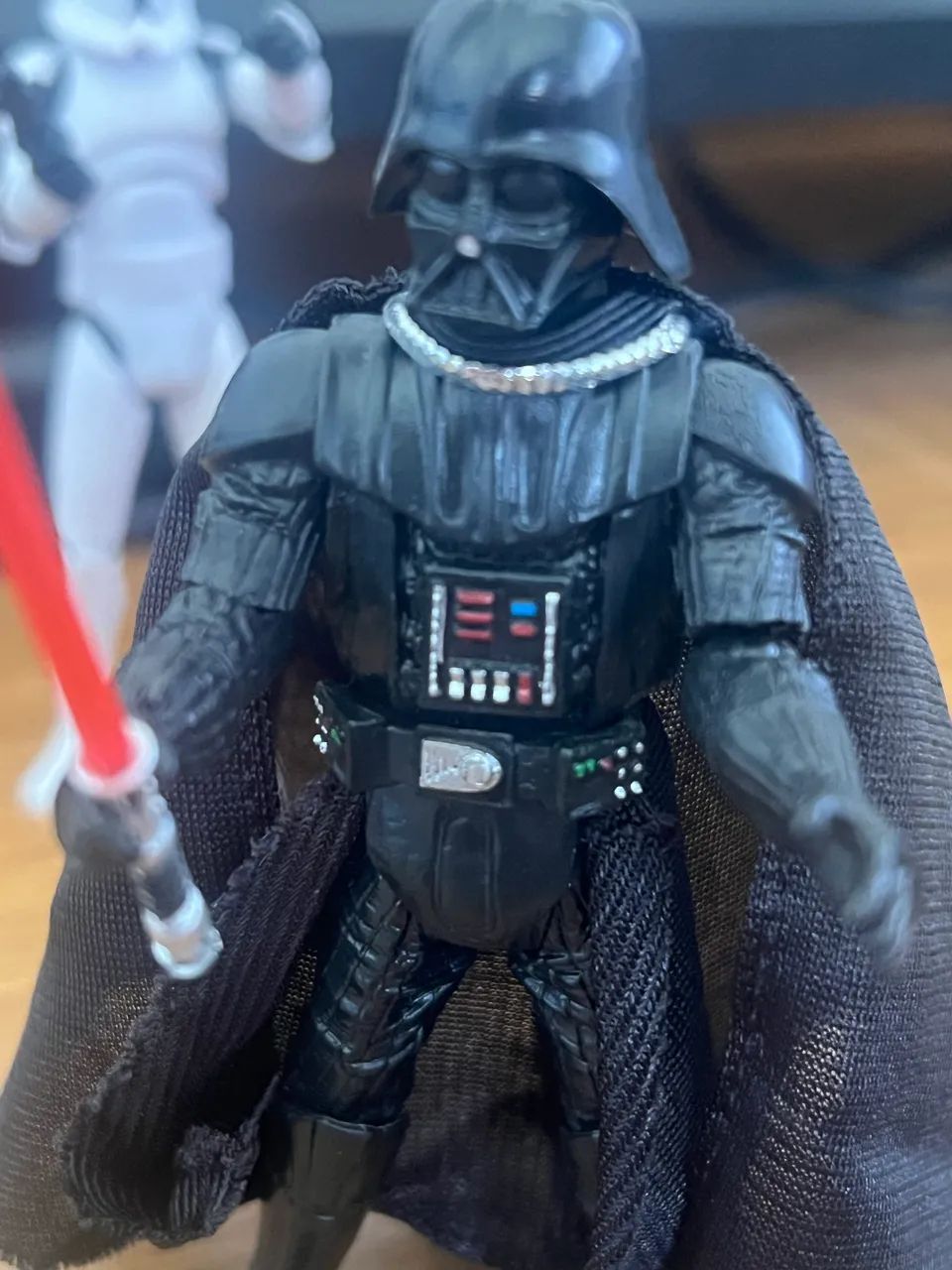 Darth vader + storm Action figure 10cm articulados 