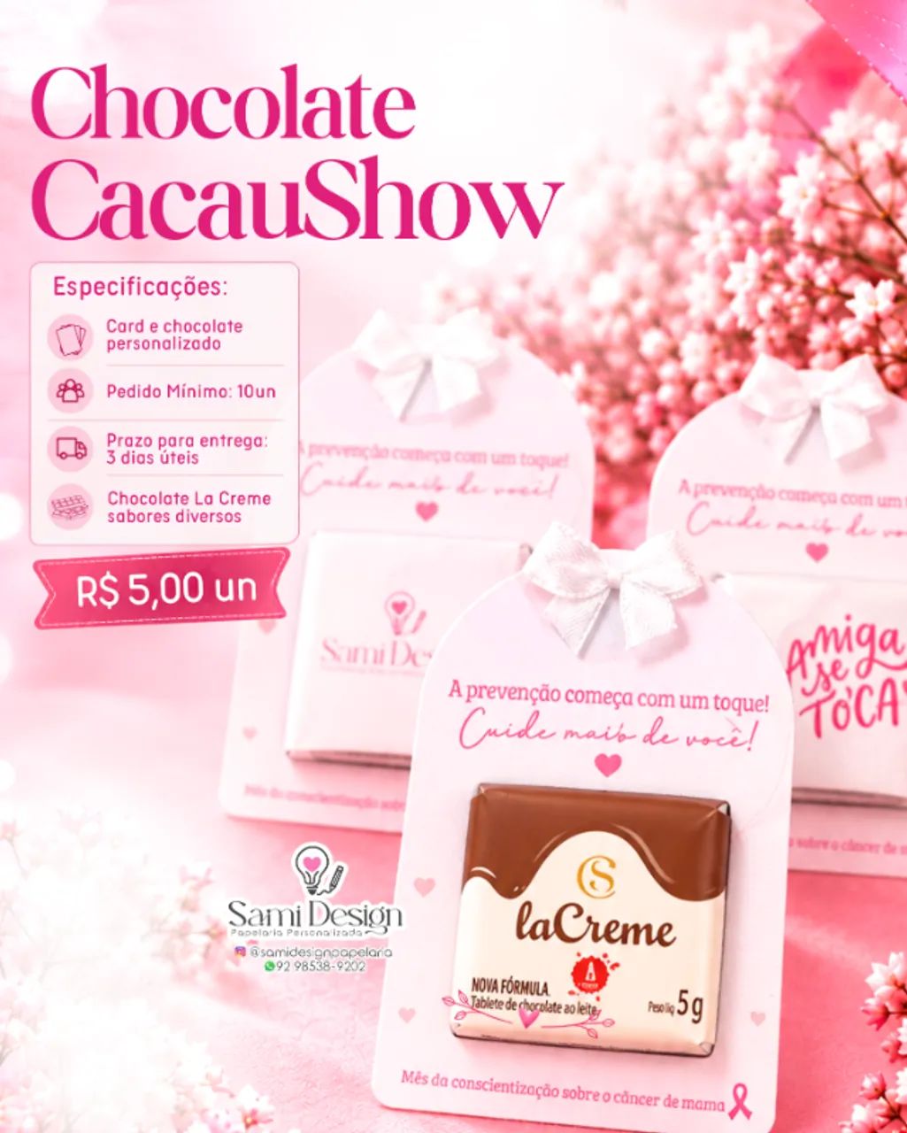 Brindes Outubro Rosa - Foto 3