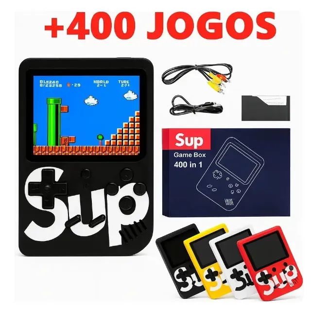 Mini Game Portátil Sup Game Box Plus com 400 Jogos - Foto 2