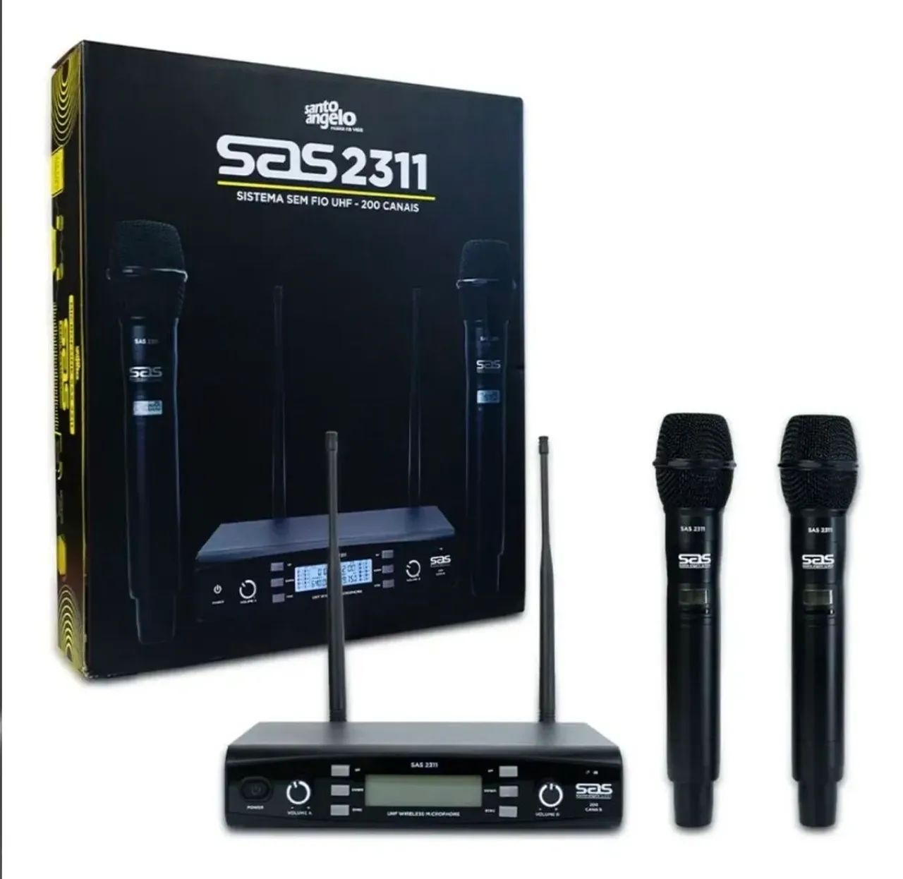 Vende-se microfone sem fio Santo Ângelo SAS2311 - Foto 2