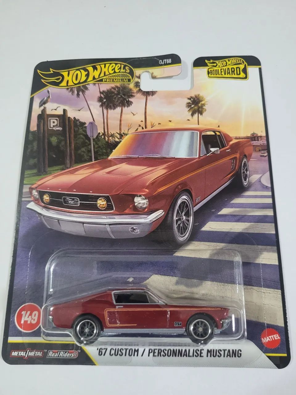 CARRINHO HOT WHEELS SÉRIE BOULEVARD MUSTANG