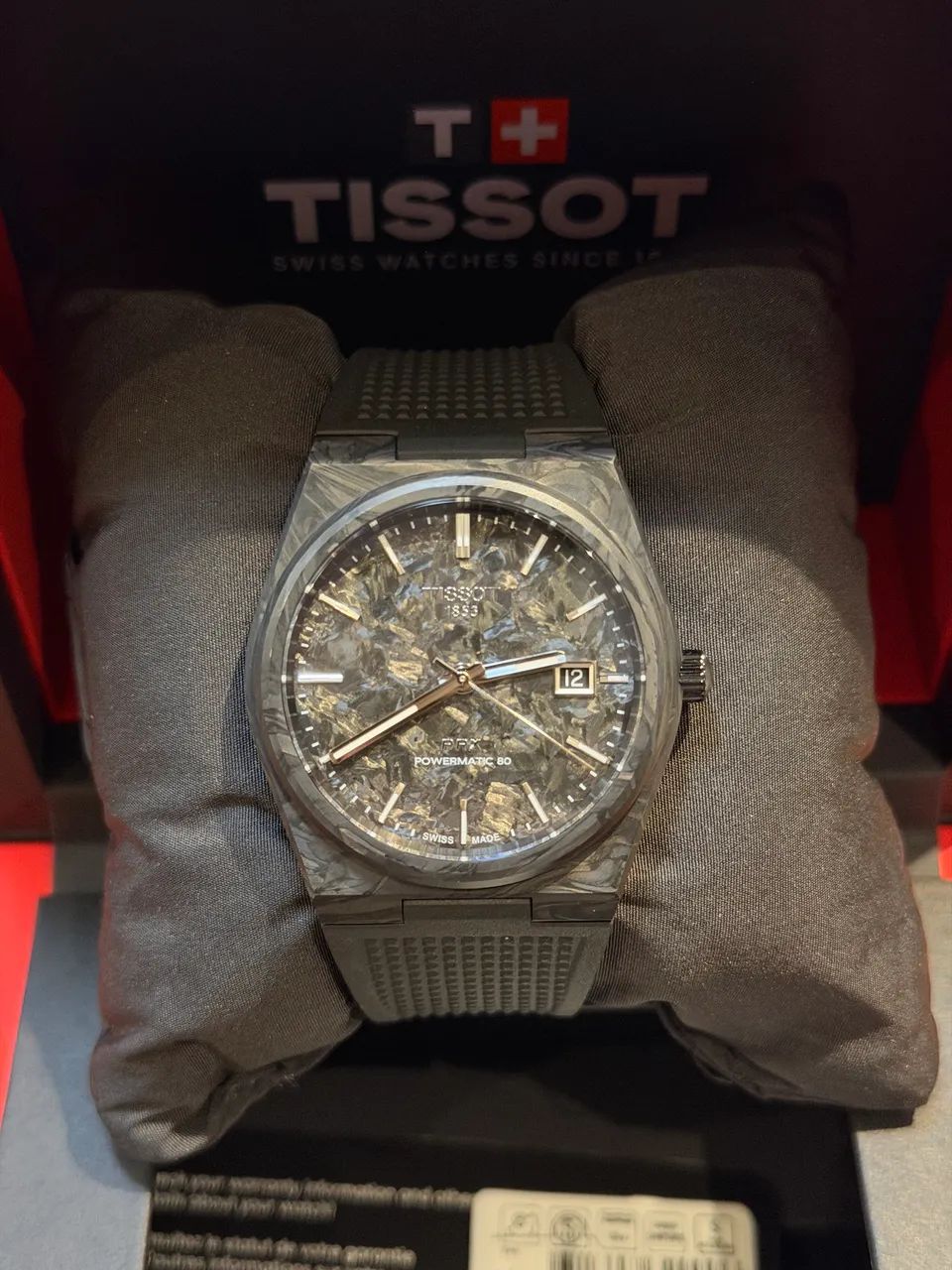 Relogio Tissot PRX Carbon 2026 - Foto 4