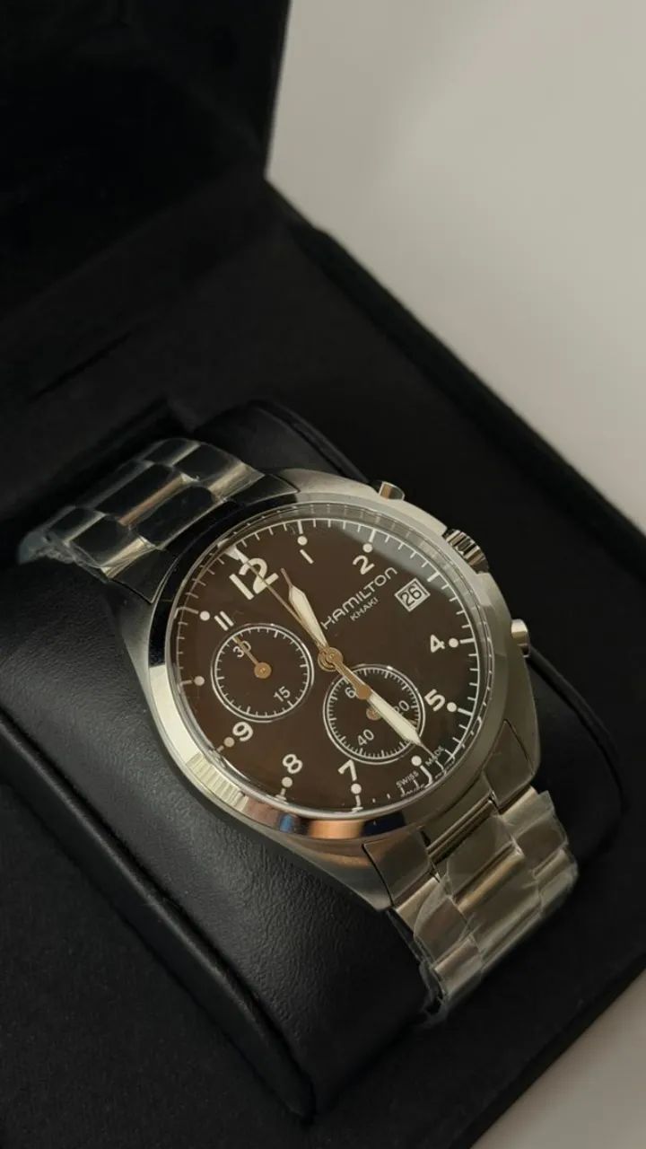 Hamilton Khaki Aviation Pilot Pioneer Chrono Quartz - Ref. H *