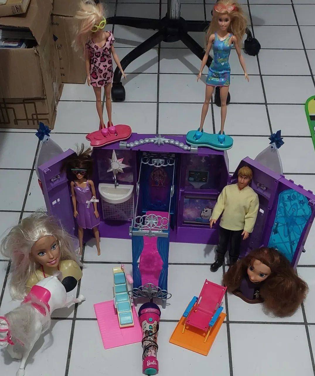 Barbie castelo e principe veja