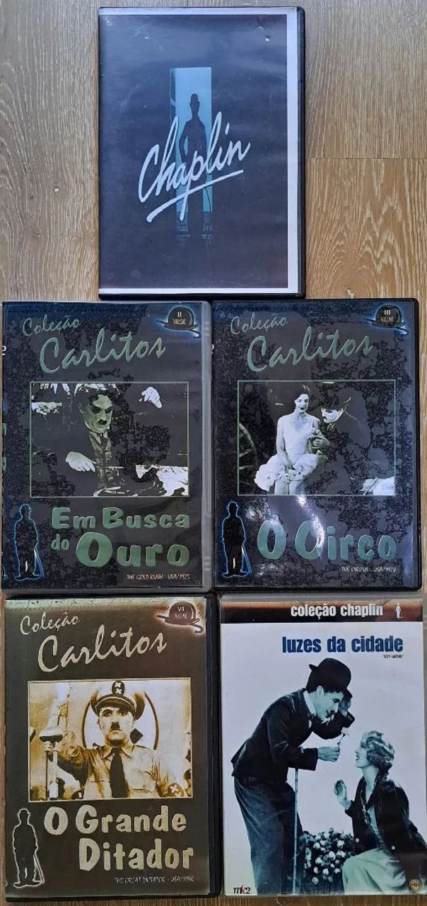 DVDS VARIADOS CHAPLIN