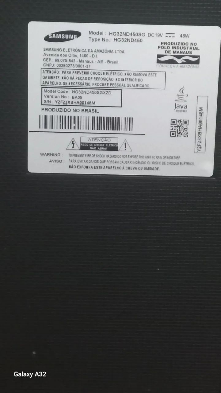 TV SANNSUNG HD 32 - Foto 3